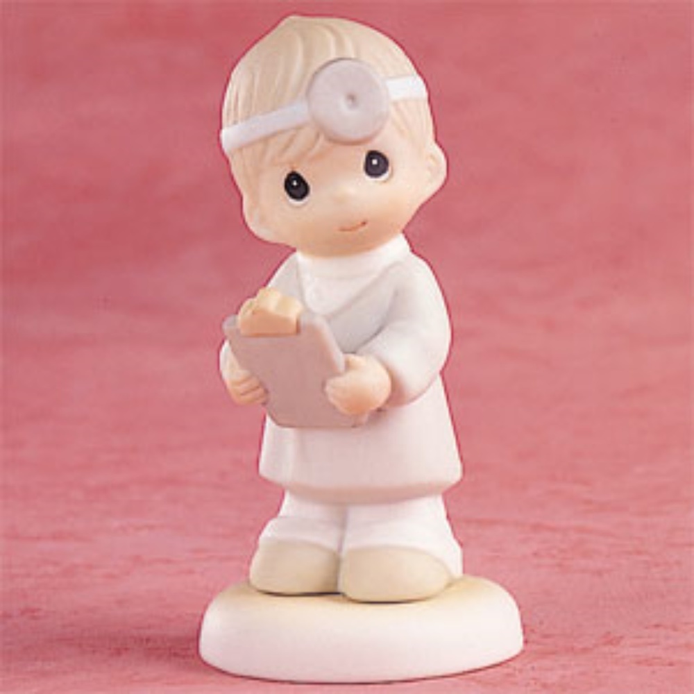 PRECIOUS MOMENTS-Little Moments-DOCTOR figurine